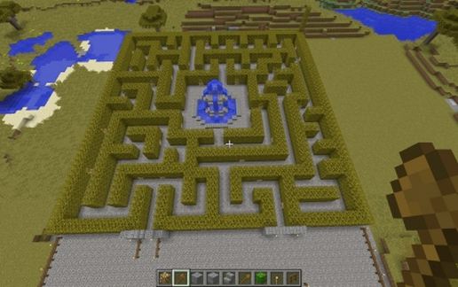Queens Gauntlet Maze schematic - building
