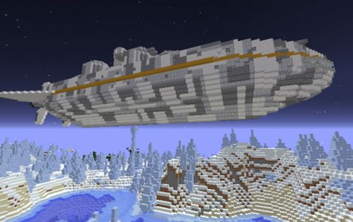 Stormcloud Class Battleship (Winter Version) schematic - building
