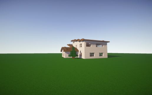 Modern house #3 (unfurnished) by Cyriiil schematic - building