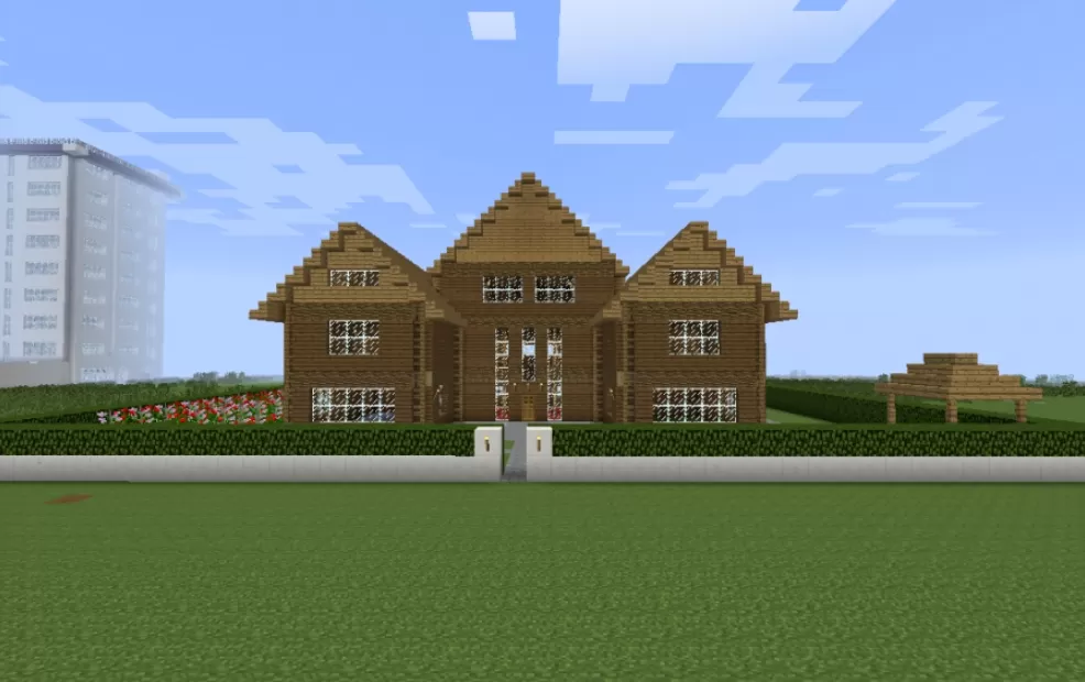 8 Bedroom Home schematic - building