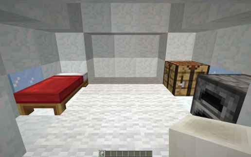 Original Minecraft Igloo schematic - building