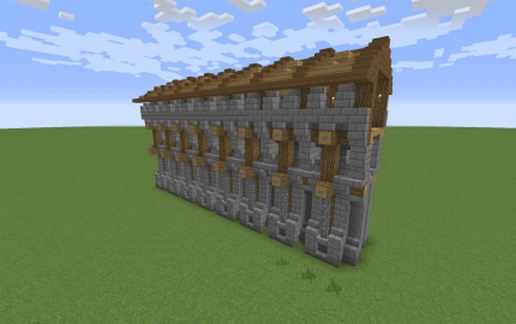 Medieval Wall 32long schematic - building