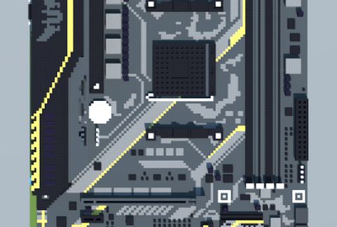 AMD B350M-PLUS GAMING (ASUS TUF Series) schematic - building