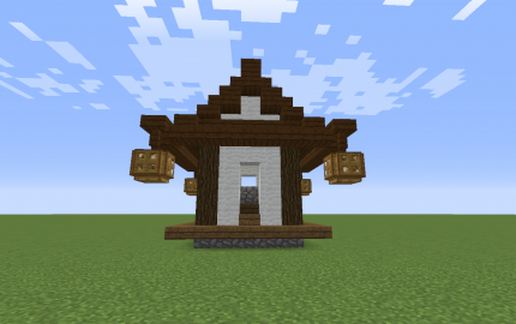 Asian Shrine schematic - building