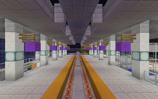 metro station-elevated