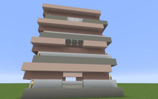Pile of Books House schematic - building
