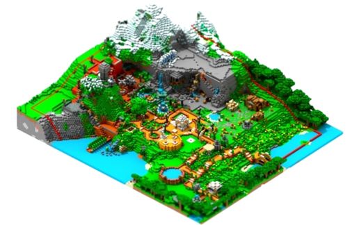 OsterMine spawn schematic - building