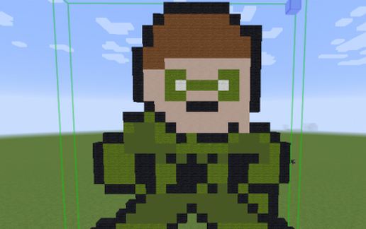 GREEN LANTERN schematic - building