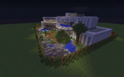 Modernvilla-1 schematic - building