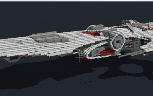 Spaceship schematic - building