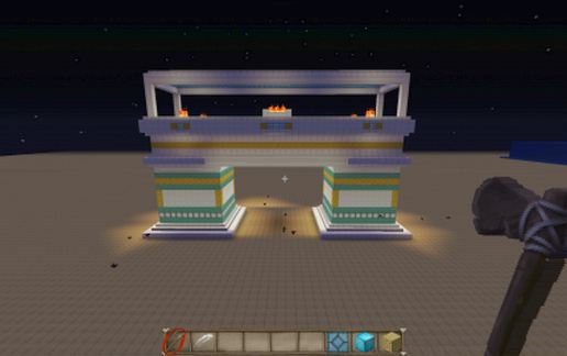 Bridge / Archway schematic - building