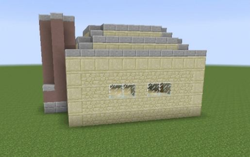 Small Desert House schematic - building