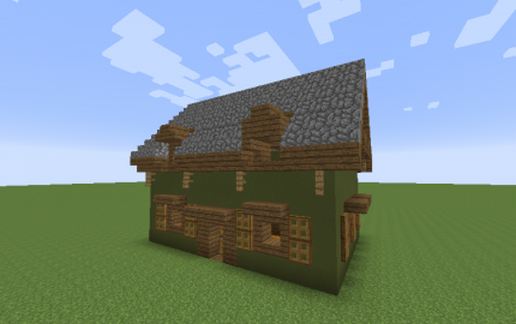 house1 schematic - building