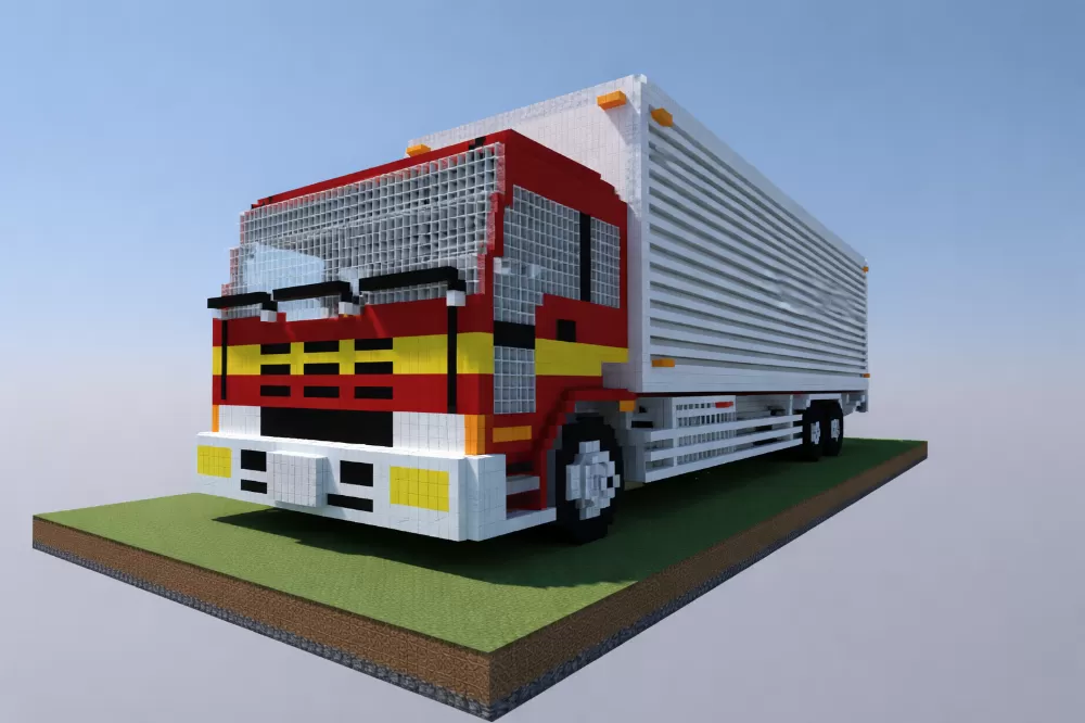 Refrigerated Van schematic - building