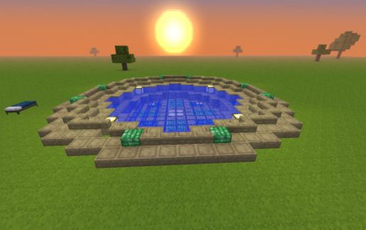 Small Jem Pool schematic - building