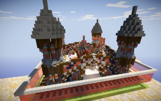 Wolf Pvp Spawn schematic - building