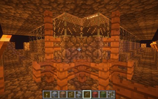 Simple Floating Castle schematic - building