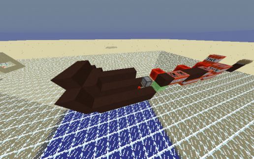 Missile launching system and missile schematic - building