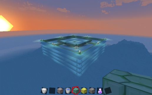 Sirhc's Guardian Farm (Funnel Part) schematic - building