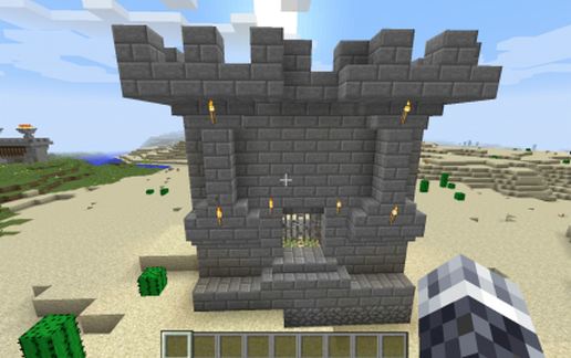 Castle Gate Model n-1.20 schematic - building