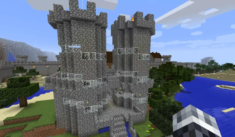 Twins Towers Gate schematic - building