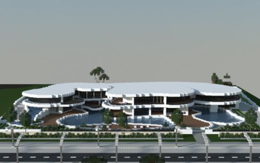 Modern mansion schematic - building