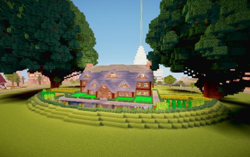House Fully Decorated schematic - building