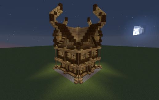 Viking House schematic - building