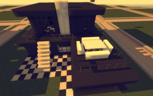 20x20Lotus Small modern house schematic - building
