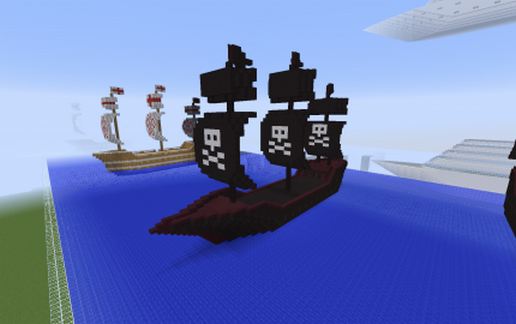 better pirate ship schematic - building