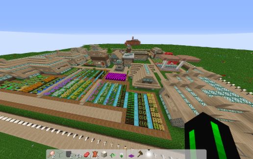 Growers-village schematic - building
