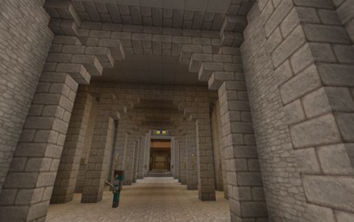 Huge Walled Castle