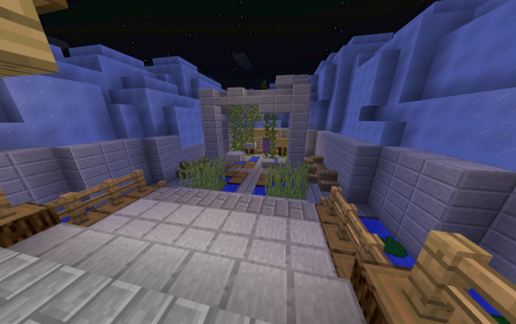 Minigames spawn schematic - building