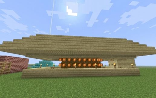 Cococa bean farm schematic - building