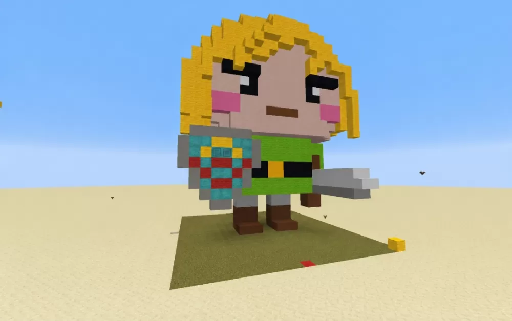 Link Zelda schematic - building