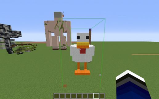 Super Chicken Statue