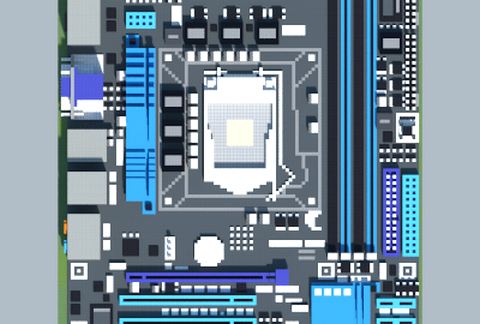 Intel P8H67M-PRO (ASUS) schematic - building