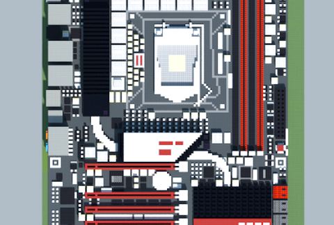 Intel P55 MAXIMUS III EXTREME (ASUS ROG Series) schematic - building