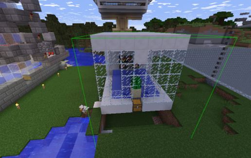 Ghast Farm Schematic schematic - building