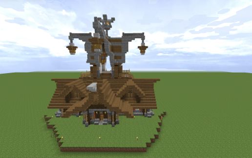 Viking Mansion schematic - building