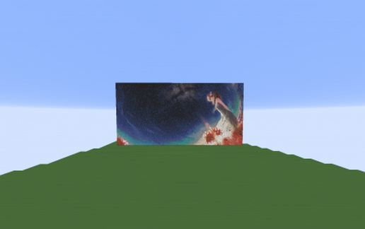 Giant Pixel art schematic - building