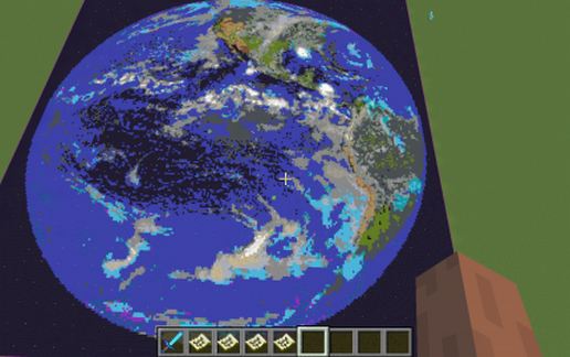 earth planet schematic - building