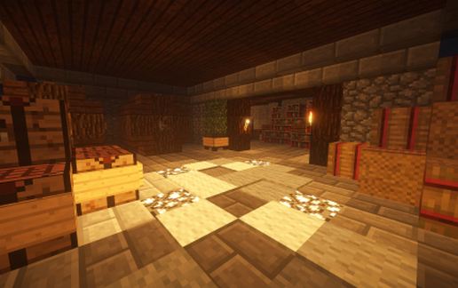 House in Minecraft schematic - building
