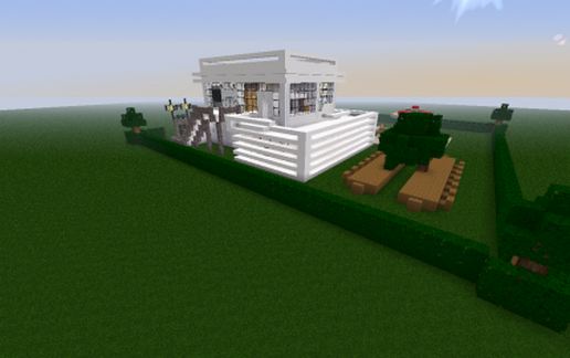Swimming pool house schematic - building