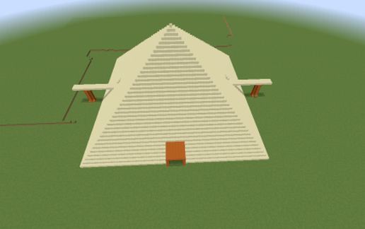 Pyramid under development