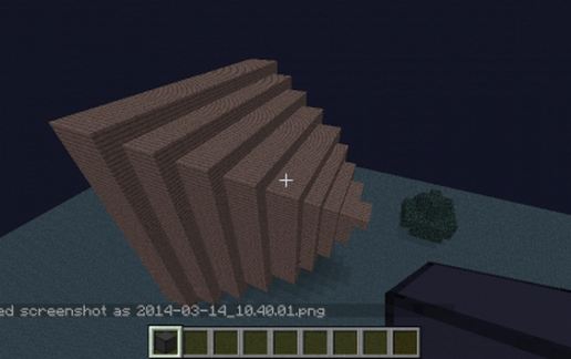 big wooden t.v.
