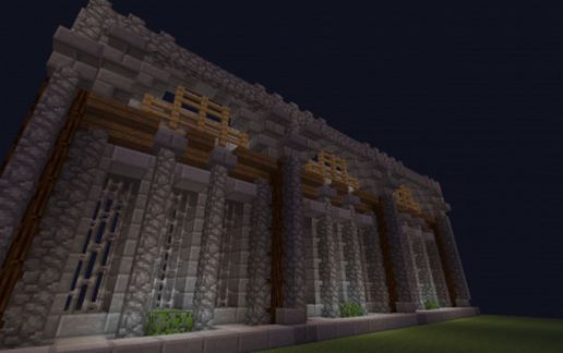 Castle or Spawn wall schematic - building