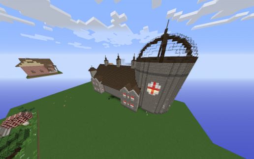 Englishman's castle schematic - building