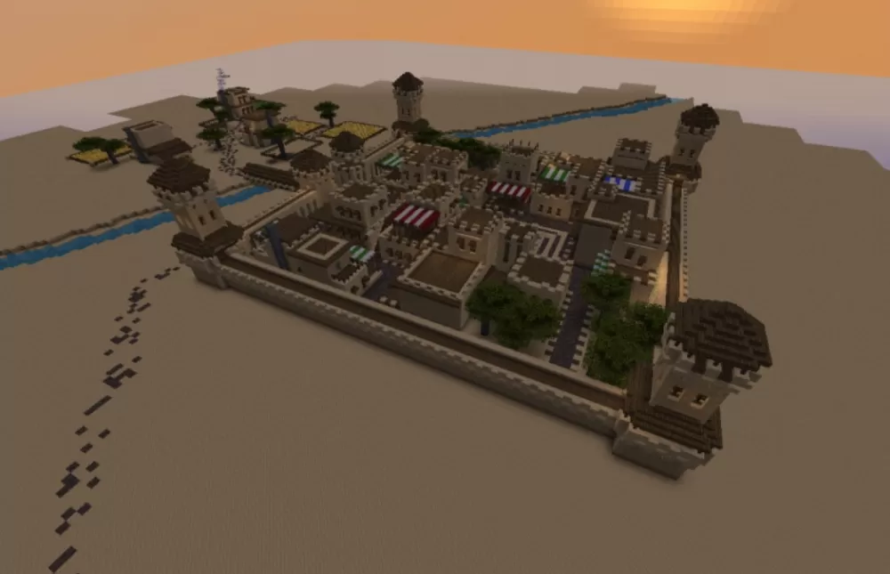 Desert City schematic - building