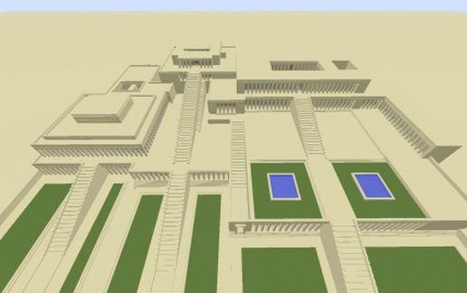 Deir el-Bahri schematic - building